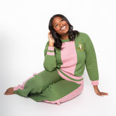 Olive Pants Set